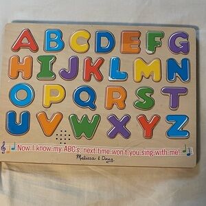 Melissa & Doug Colorful Alphabet Puzzle